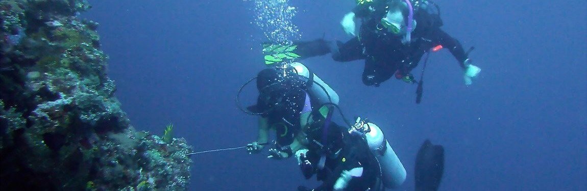 Relaxed diving in small groups